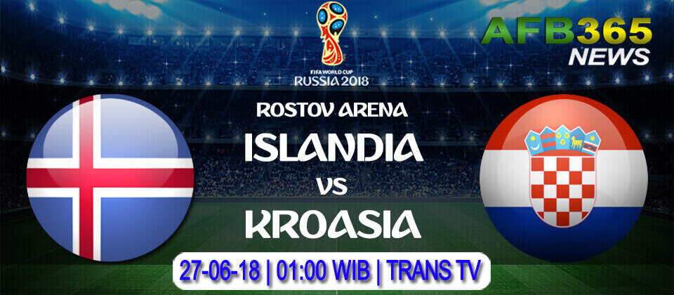 Prediksi Islandia vs Kroasia 27 Juni 2018