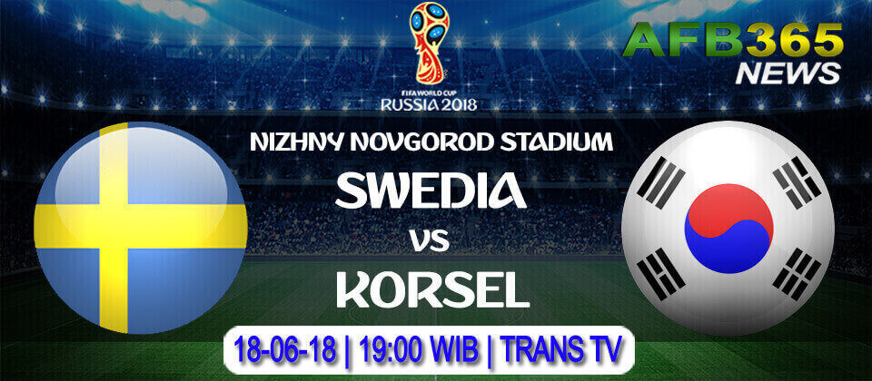 Prediksi Swedia vs Korsel 18 Juni 2018