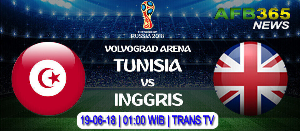 Prediksi Tunisia vs Inggris 19 Juni 2018