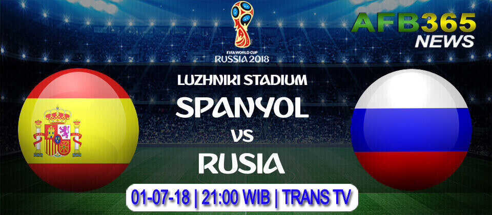 Prediksi Spanyol vs Rusia 01 Juli 2018