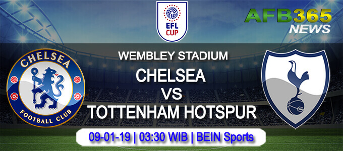 Prediksi Tottenham Hotspur vs Chelsea 09 Januari 2019
