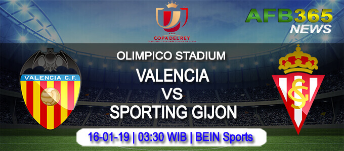 Prediksi Valencia vs Sporting Gijon 16 Januari 2019