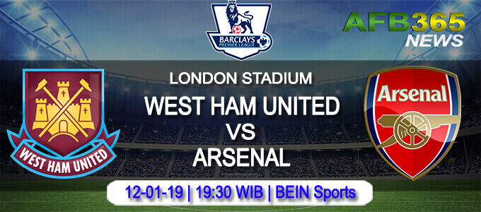 Prediksi West Ham vs Arsenal 12 Januari 2019